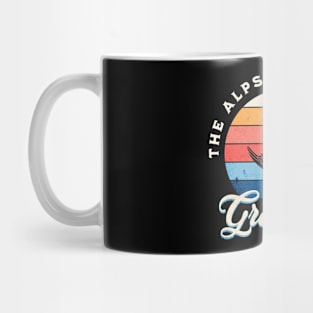 Alpine snowboarder Mug